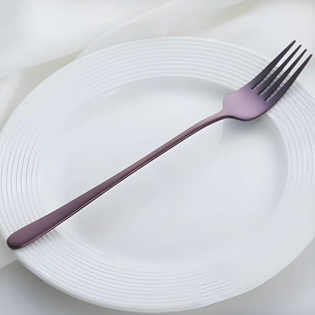 Bestickset Modern Rostfritt Stål Middagsgafflar Carvallo