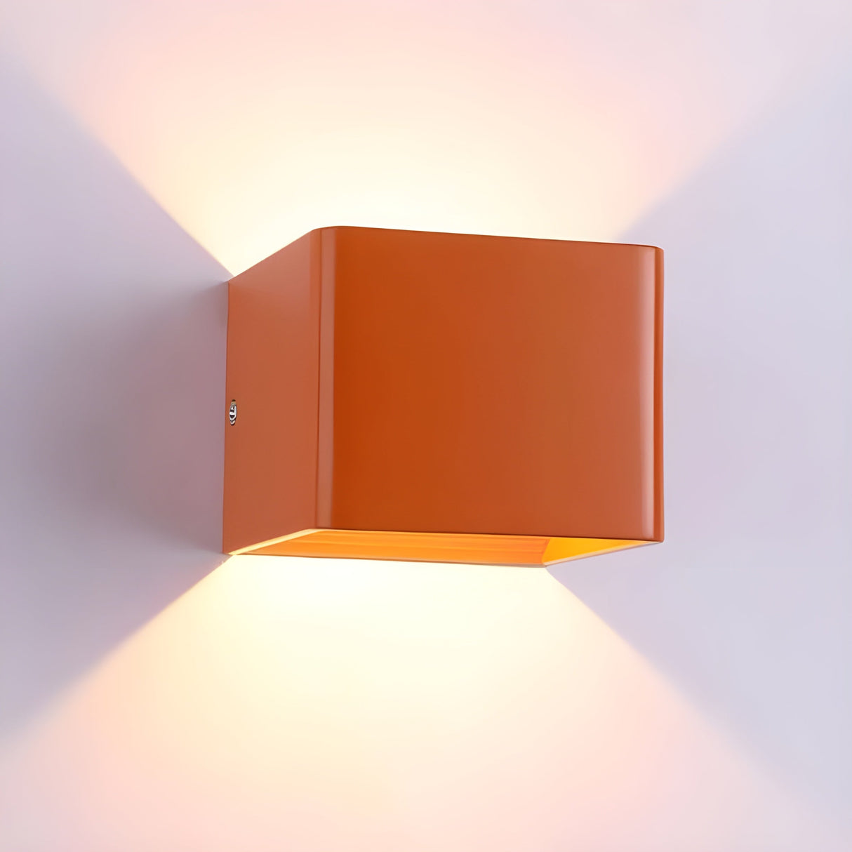 LED vägglampa i kubform – Modern i aluminium | För inomhus- och utomhusbruk Carvallo