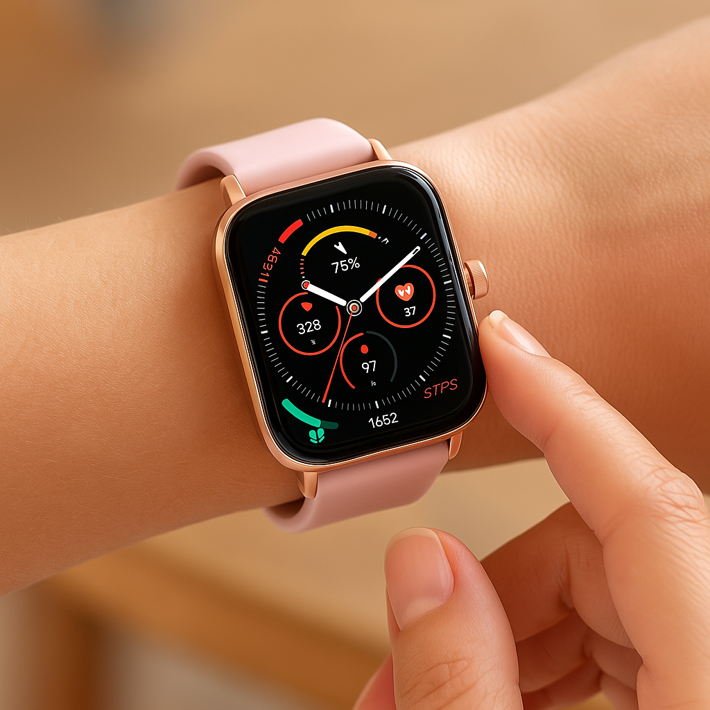 Smartwatch Fitness Tracker med Hälsövervakning Carvallo