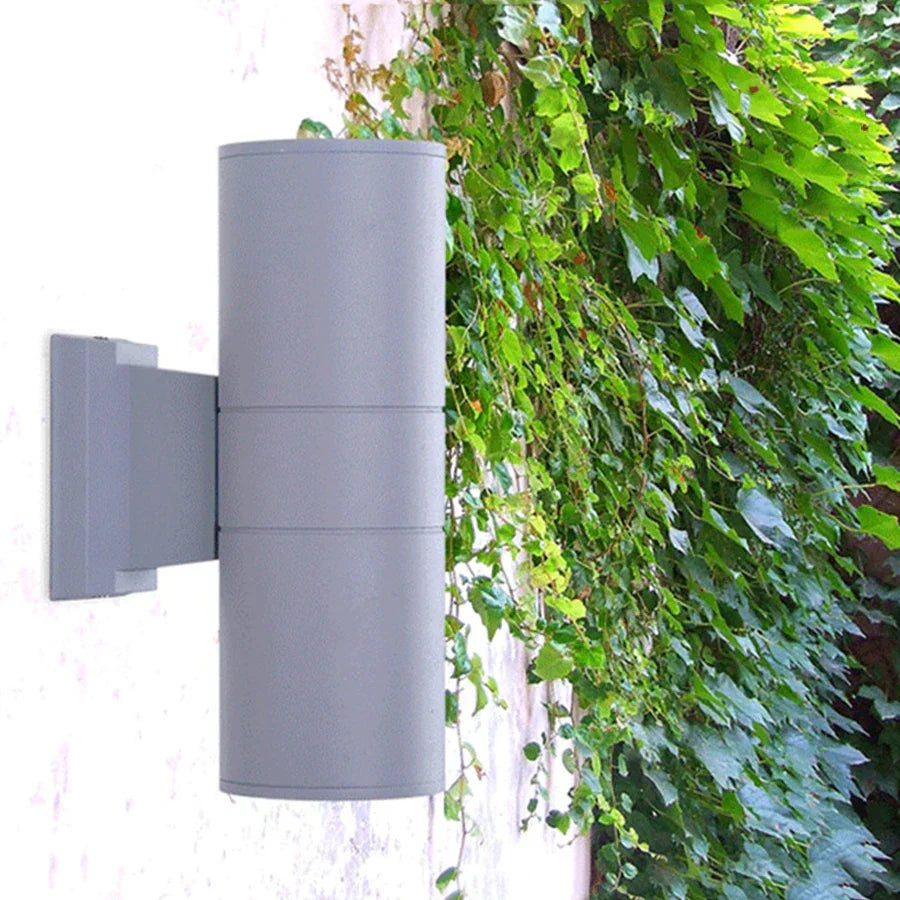 Utomhusvägglampa | LED Aluminium belysning för trädgård Carvallo