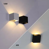 Vägglampa Modern Svart Aluminium LED Lampa Carvallo