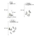 1/3/6-Ljus Minimalistisk Linje Vit Glider Taklampa Carvallo