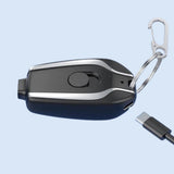 PowerLink – Kompakt nyckelringsladdare med snabb aktivering och inbyggd laddkontakt Carvallo