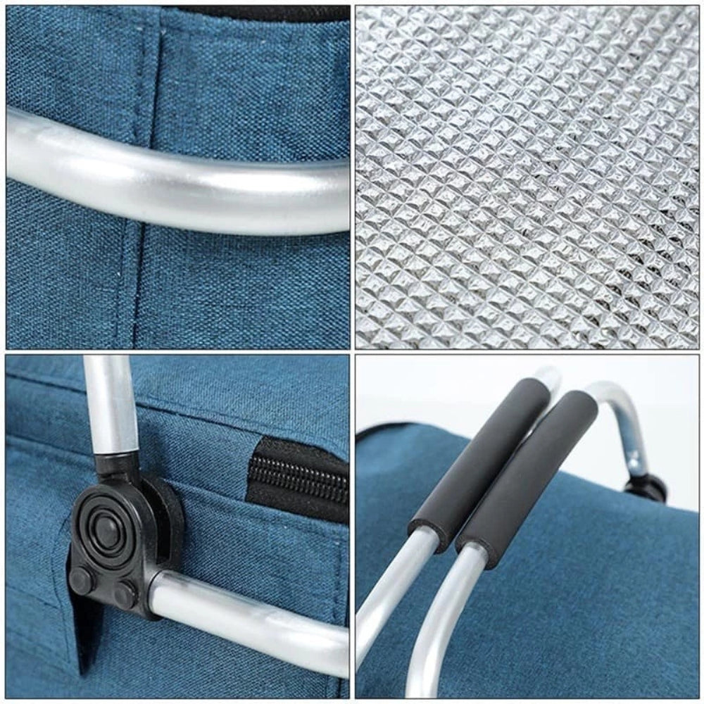 Hopfällbar läckagesäker picknickkorg Carvallo