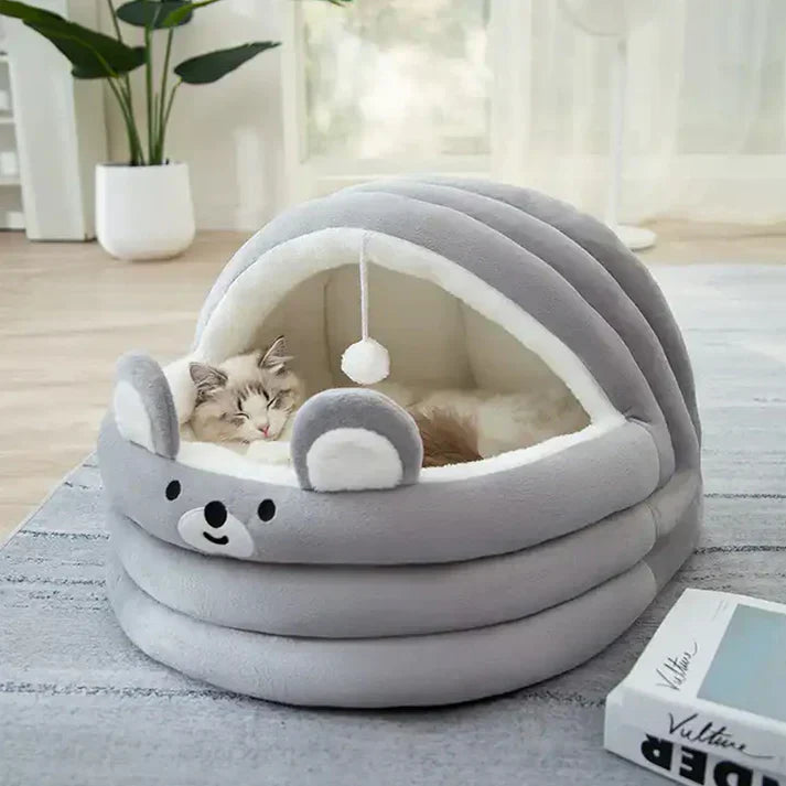 Carvallo – Mysig säng för husdjur med isolerad komfort och stöd Carvallo