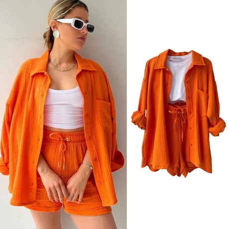 Sanny™ Matchande Set-Hemnix-Orange-S-Hemnix