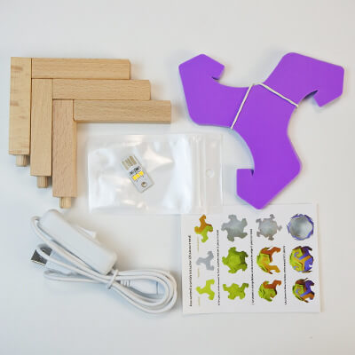 DIY Mondlampe LED Nachtlicht USB Dekorative Tischlampe MILA Sverige