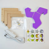 DIY Mondlampe LED Nachtlicht USB Dekorative Tischlampe MILA Sverige