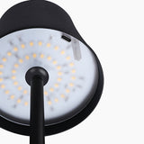 Trådlös Bordslampa Metallskärm USB Touch Carvallo