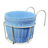 Praktisk krukställ med stabil metallram för balkong och terrass Carvallo