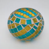 Solar LED-målat glasljus – spiralmönster för utomhuselegans MILA Sverige