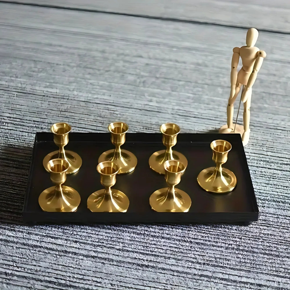 Glittrande Vintage Ljusstake | 2-dela Set Carvallo