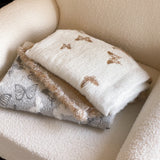 Oriental-Inspired Mink Blanket Carvallo