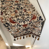 Vintage Floral & Bird Jacquard Duklopp Carvallo