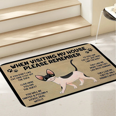 Katt Välkomstmatta - För alla kattälskare-Home-Hemnix-Snowshoe-Hemnix