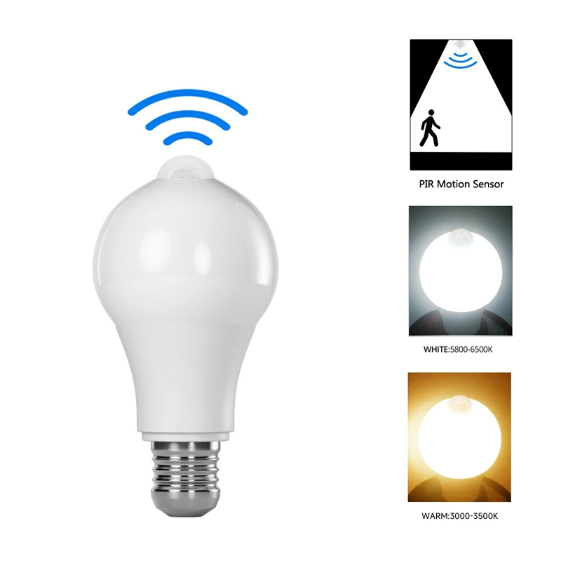 Smart Rörelsesensor LED-lampa Glödlampa-Kök-BB-Hemnix