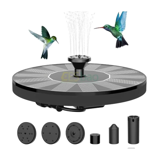 Carvallo – Solcellsdriven Fågelbad Fontän med Central Vattendyscha Carvallo