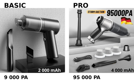 Cleaner Pro° Vacuum – Multifunktionell Sladdlös Dammsugare-VaruZ-Bildammugare Pro Modell-Hemnix