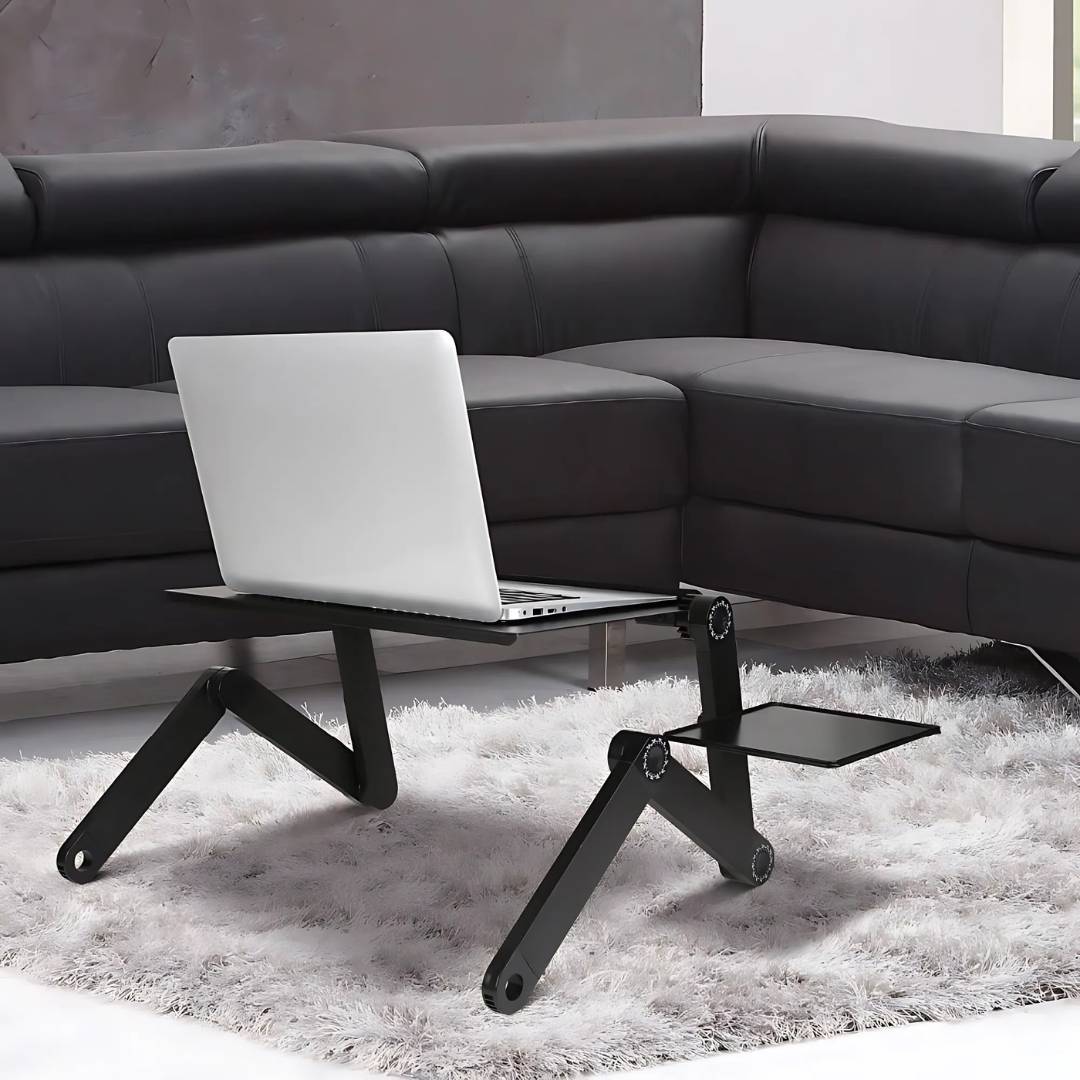 Laptopstativ Justerbart Aluminium Ergonomisk Skrivbordsskiva Carvallo