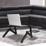 Laptopstativ Justerbart Aluminium Ergonomisk Skrivbordsskiva Carvallo