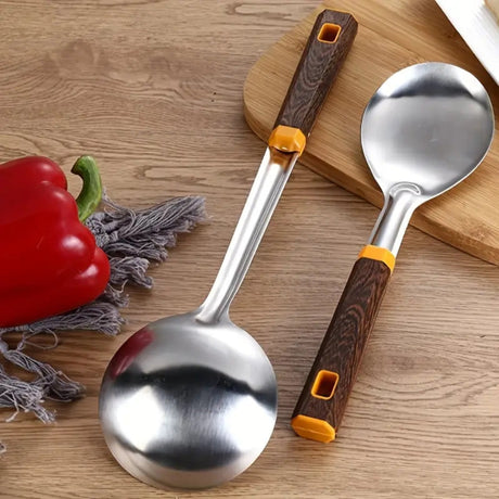 Trägrains rostfritt stål bestick | 6 delar set Carvallo