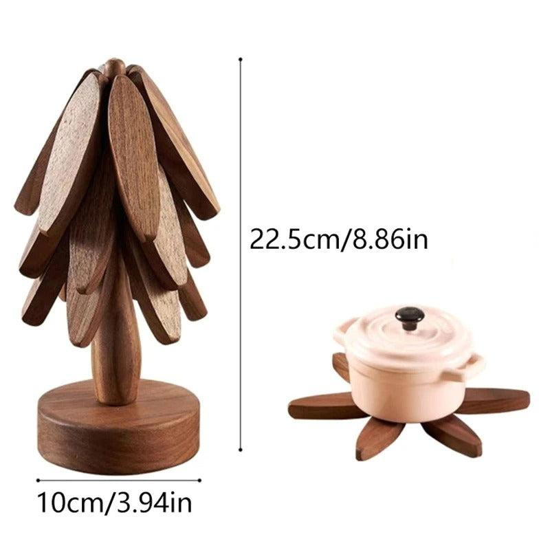 RustRoot – Moderna handgjorda grytlappar med bordskånerset Carvallo