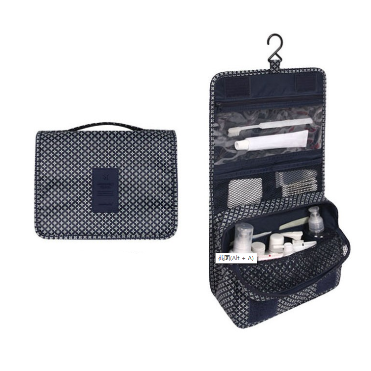 Carvallo Reise-Kosmetiktasche | Vattentålig & med krok | Fällbar & Vadderad | För Damer & Herrar Carvallo