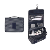 Carvallo Reise-Kosmetiktasche | Vattentålig & med krok | Fällbar & Vadderad | För Damer & Herrar Carvallo