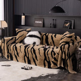 Wild Stripes Zebra Fleece Sofföverdrag Carvallo