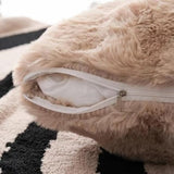 Rabbit Faux Fur Kudde Carvallo