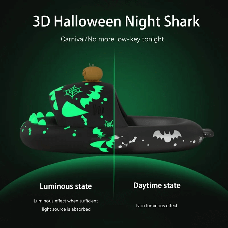Bekväma Lysande EVA Shark Slides-Personligt-BB-Hemnix