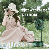 Hopfällbar Teleskopisk Fläkt-Personligt-BB-Hemnix