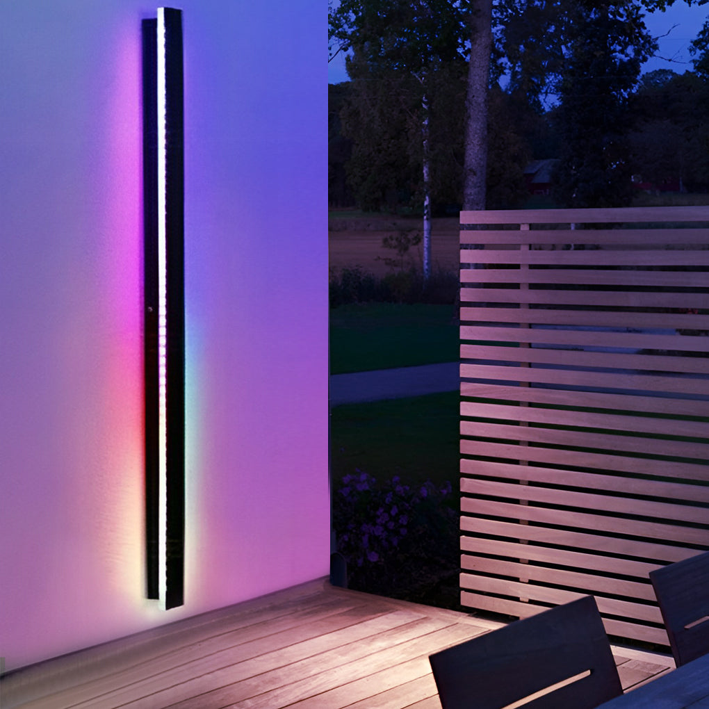 Utomhus Vägglampa Modern Svart LED Vägglampor Carvallo