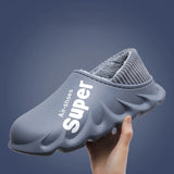 Mjuka Super Skorna Slip-on Sneakers-Personligt-BB-Skor-Blå-36-37-Hemnix