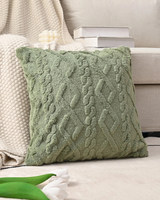 Carvallo – Lyxig Reliefkudde med subtil geometrisk design för en stilren interiör Carvallo