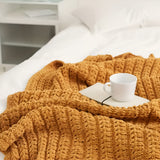 Vintage Chunky Knit Filt Carvallo