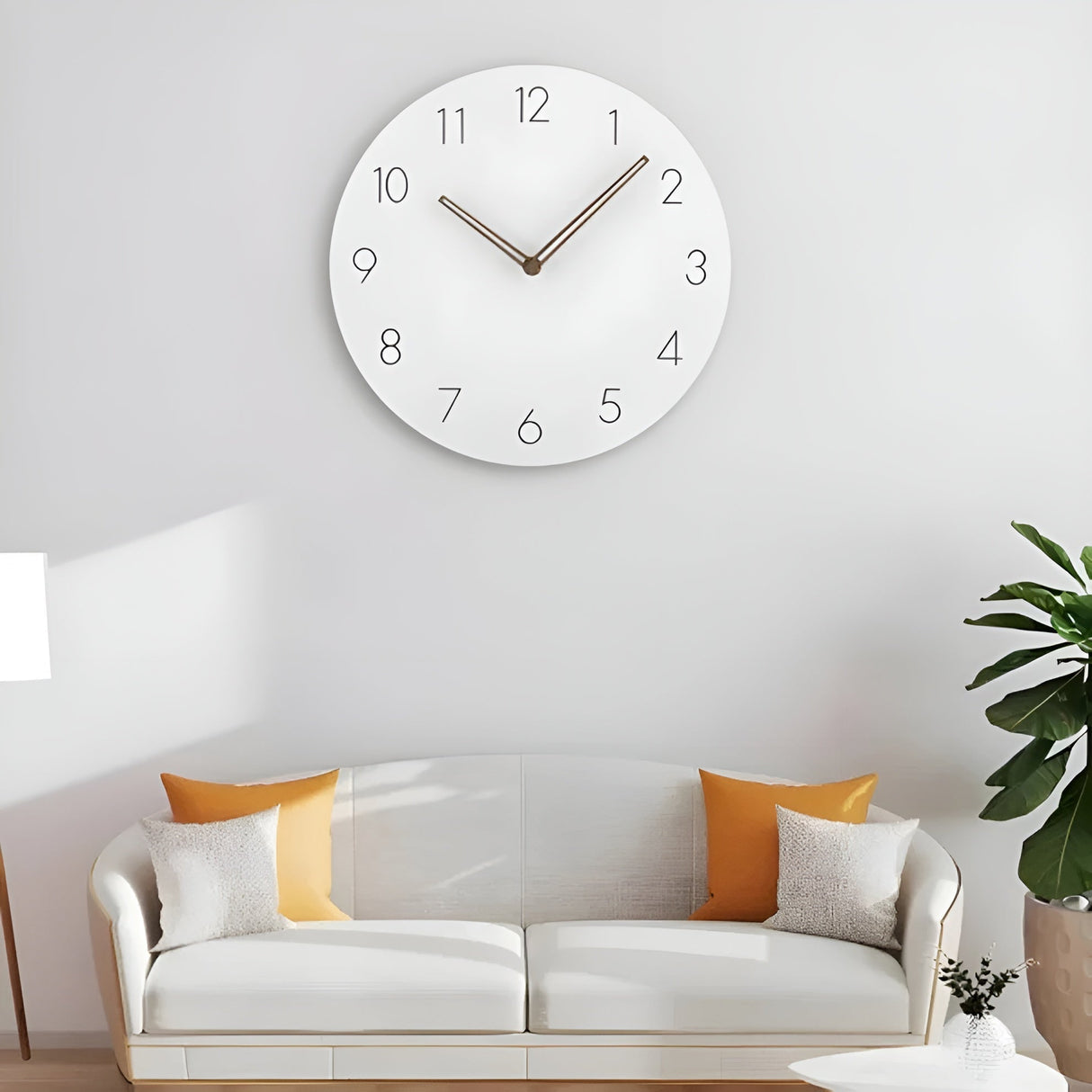 Väggklocka i trä – Minimalistisk design för modernt boende Carvallo