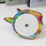 UnicornGlow | Handmålad 3D-tryckt LED-nattlampa MILA Sverige