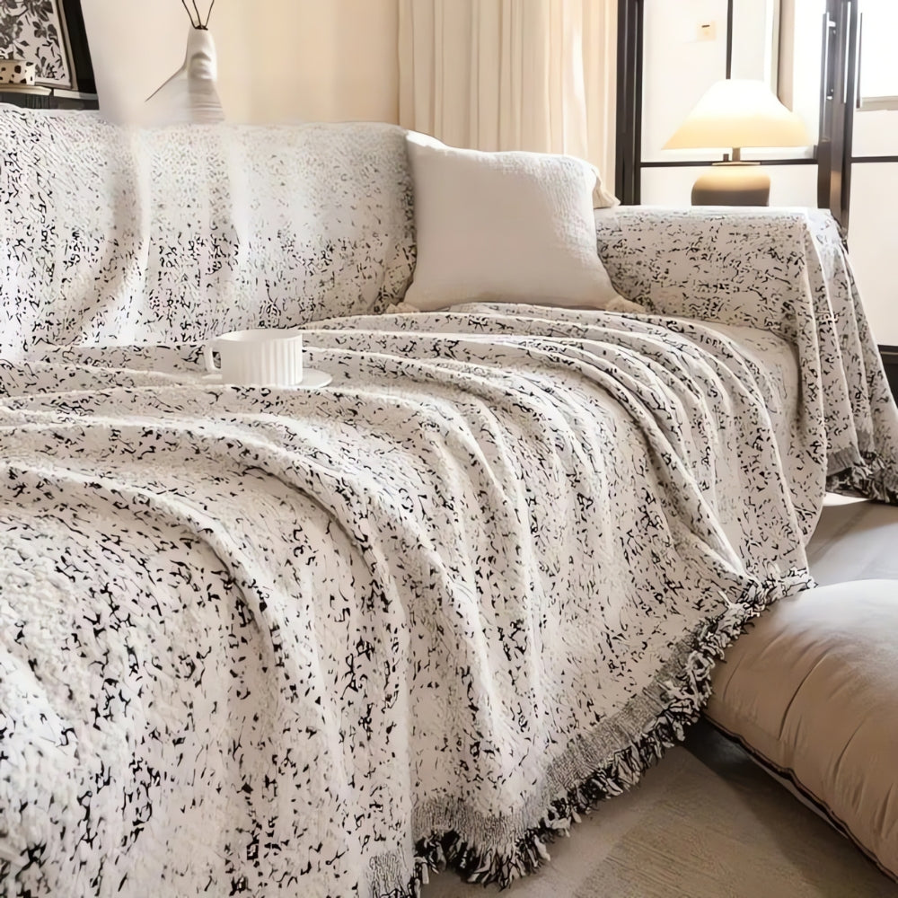 Nordic Speckle Vändbar Sofatak Täcke Carvallo