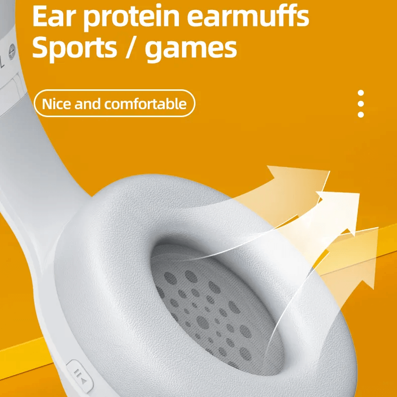 TH10 Trådlösa Stereohörlurar 3D Ljudteknik HiFi Högtalare 12h Batteritid - Kristallklar Ljud-headphone-BB-Hemnix