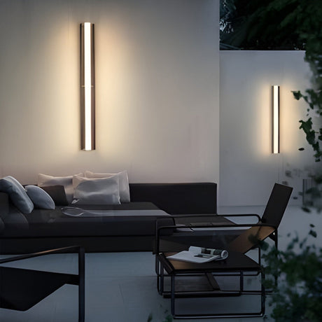 Utomhus Vägglampa Modern Solenergi LED Lampa Carvallo
