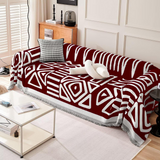 Geometrisk bohemisk stil sofföverdrag - Modern, stilfull och hållbart soffa skydd Carvallo