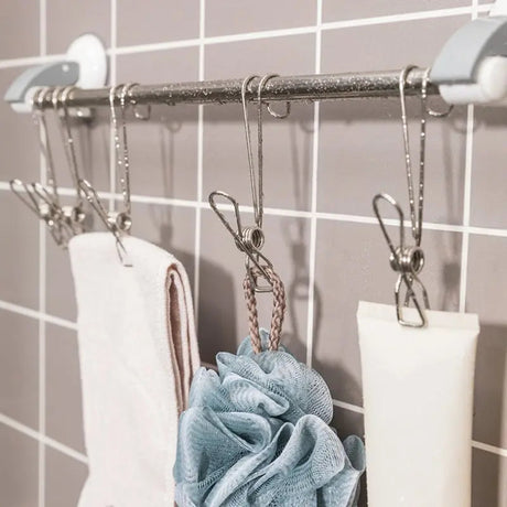 GripGuard - 10-pack upphängningsklämmor i rostfritt stål MILA Sverige