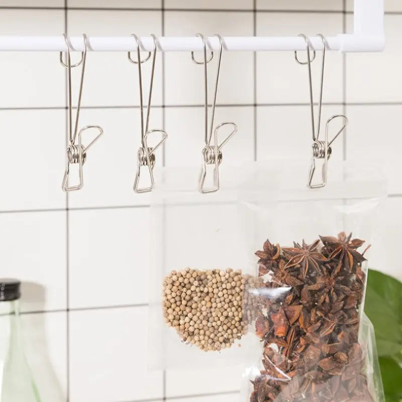 GripGuard - 10-pack upphängningsklämmor i rostfritt stål MILA Sverige