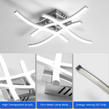 LED Taklampa Modern Aluminium Infälld Armatur Carvallo