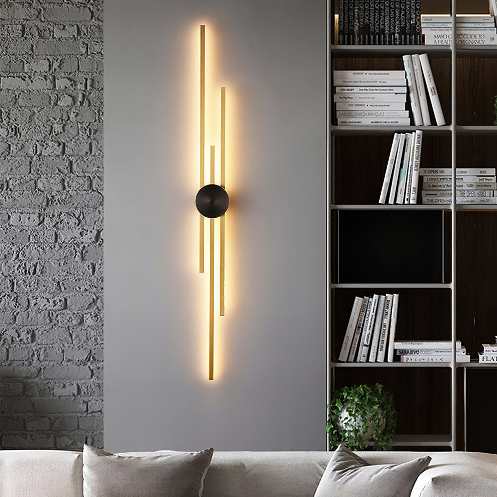 Vägglampa Modern LED Järn Vertikal Armatur Carvallo
