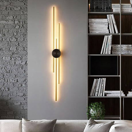 Vägglampa Modern LED Järn Vertikal Armatur Carvallo