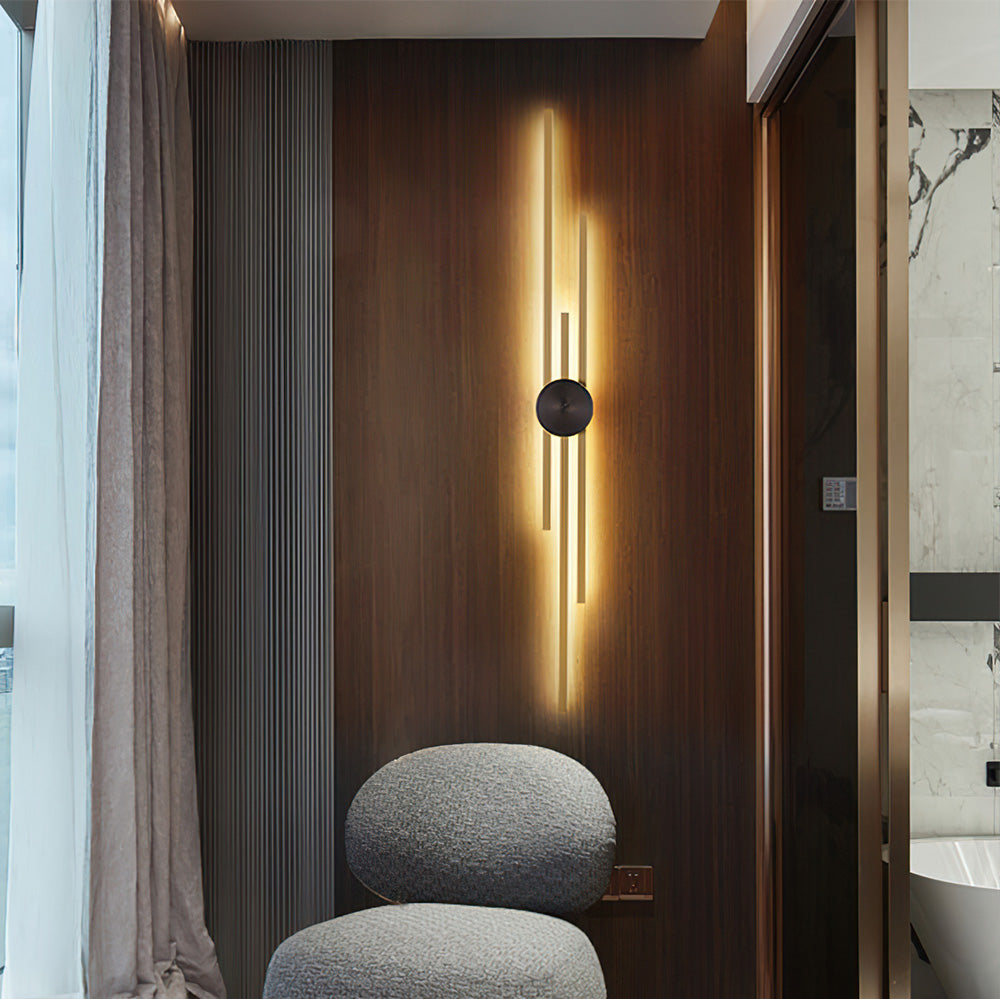 Vägglampa Modern LED Järn Vertikal Armatur Carvallo