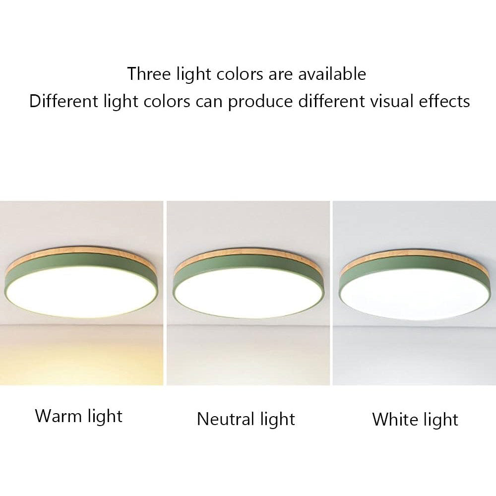 Taklampa Modern Trä LED Infälld Carvallo