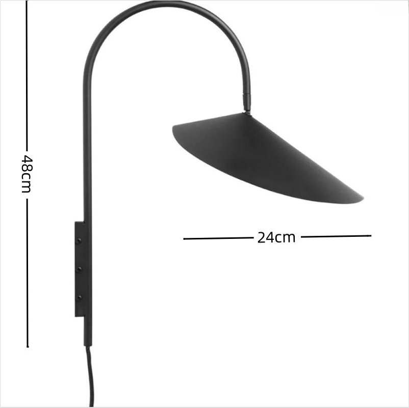 Vägglampa Modern Järn Petal Stil Lampa Carvallo